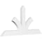 Ekena Millwork Richland Architectural Grade PVC Gable Bracket, 48"W x 24"H x 2"D x 4"F, 12/12 Pitch GBP048X24X0204RIC00 - alternate 1